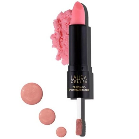 Laura Geller Prep n Go Lip Scrub and Tint Duo NIB - Picture 2 of 3